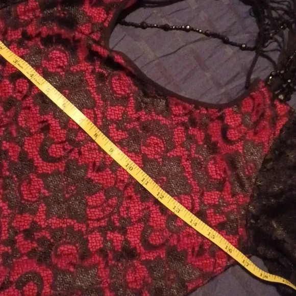 🌺Red and black Frederick's of Hollywood dress🎉 - Picture 14 of 16